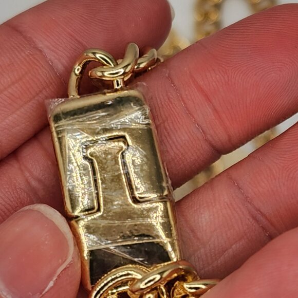 Nordstrom Open Edit Layered Curb Wrap Chain Necklace - Picture 3 of 5